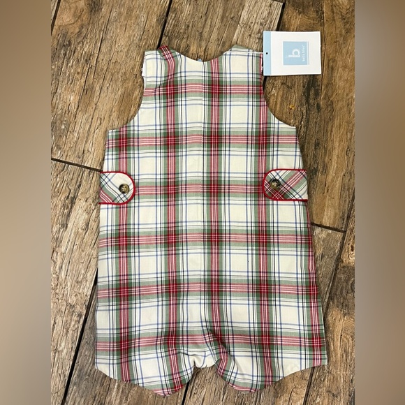 Bella Bliss Provence Plaid one piece size 3 months outfit NEW with tags - Picture 2 of 6